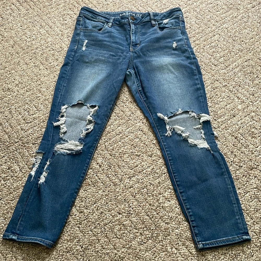 American eagle jeggings short size 16